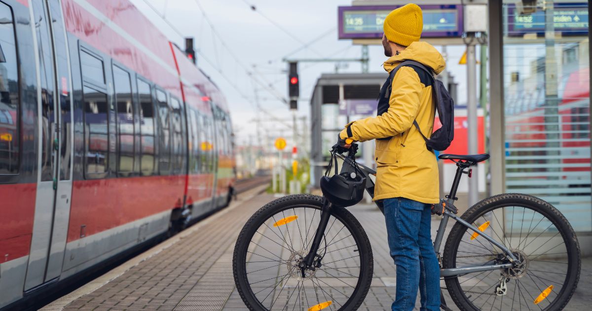 Fahrradpendeln in der Stadt